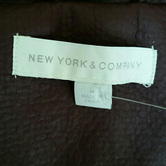 Textured Faux-leather Moto Jacket - Picture 7 of 8